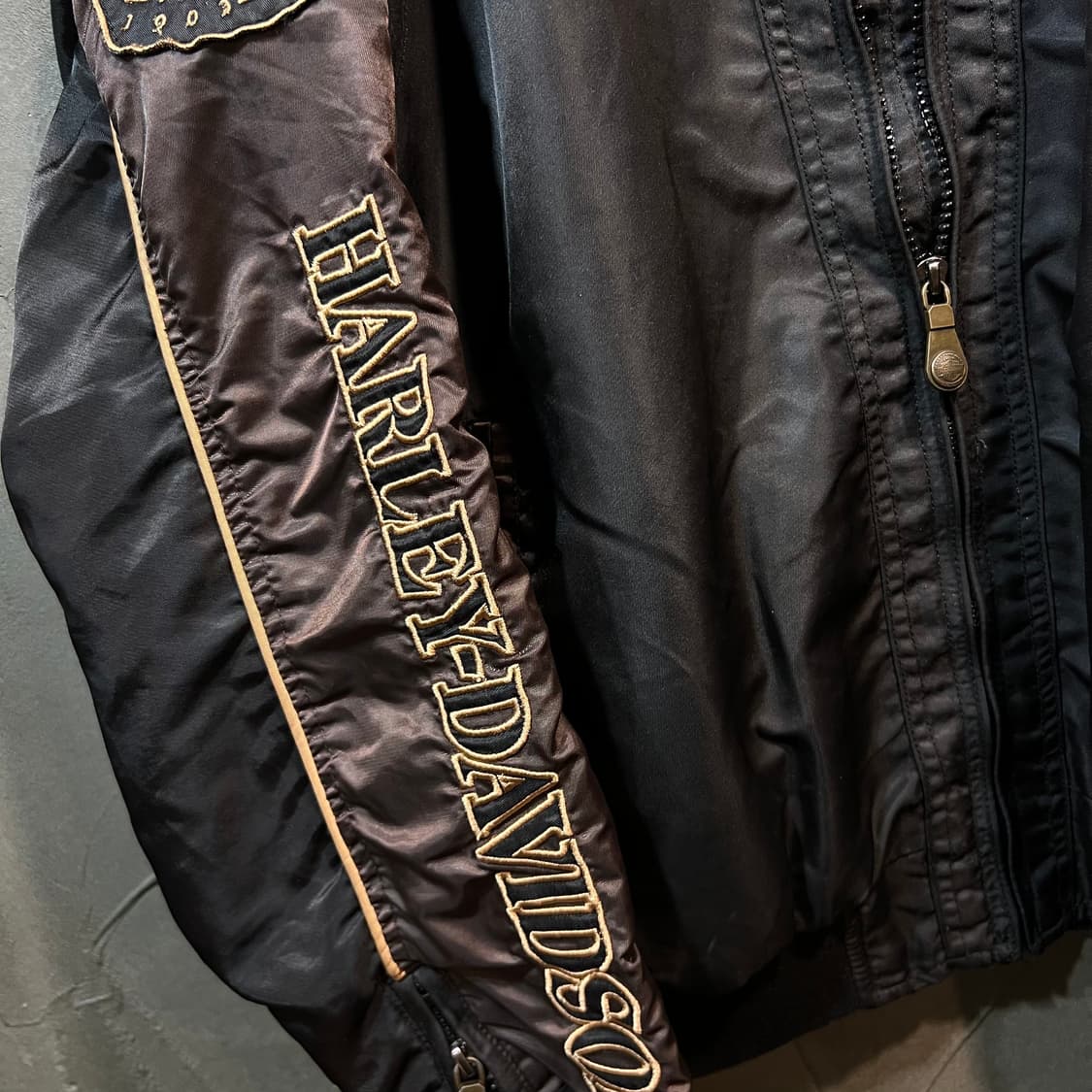 [M] HARLEY DAVIDSON 할리데이비슨 110주년 봄버 자켓 상품이미지5