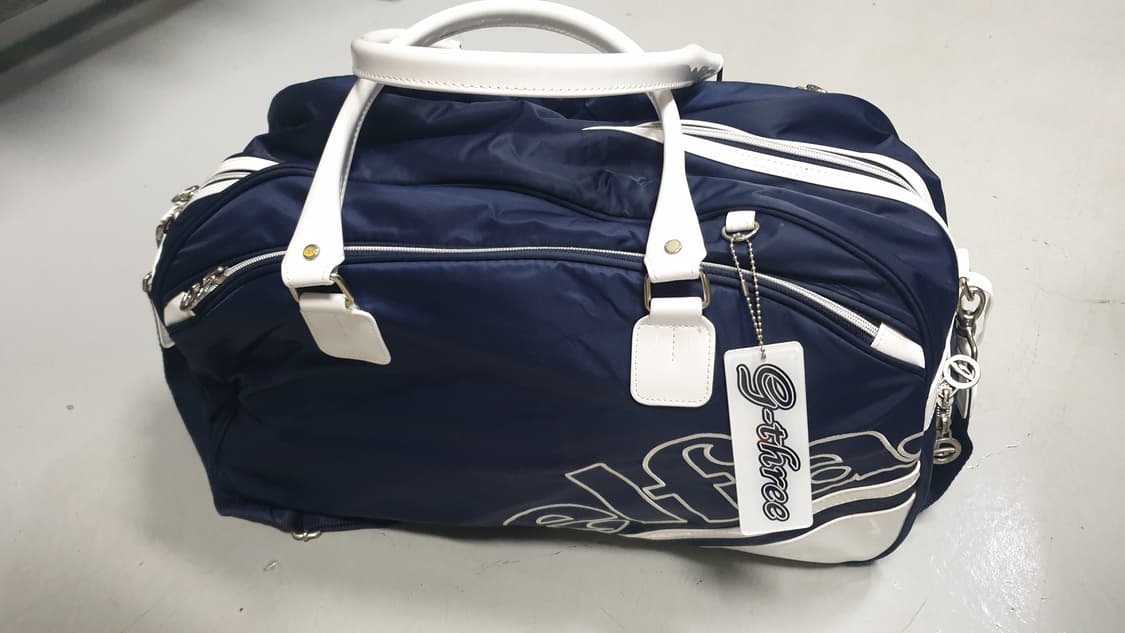 지쓰리 G-three  다이와 네이비 보스턴백 상품이미지5