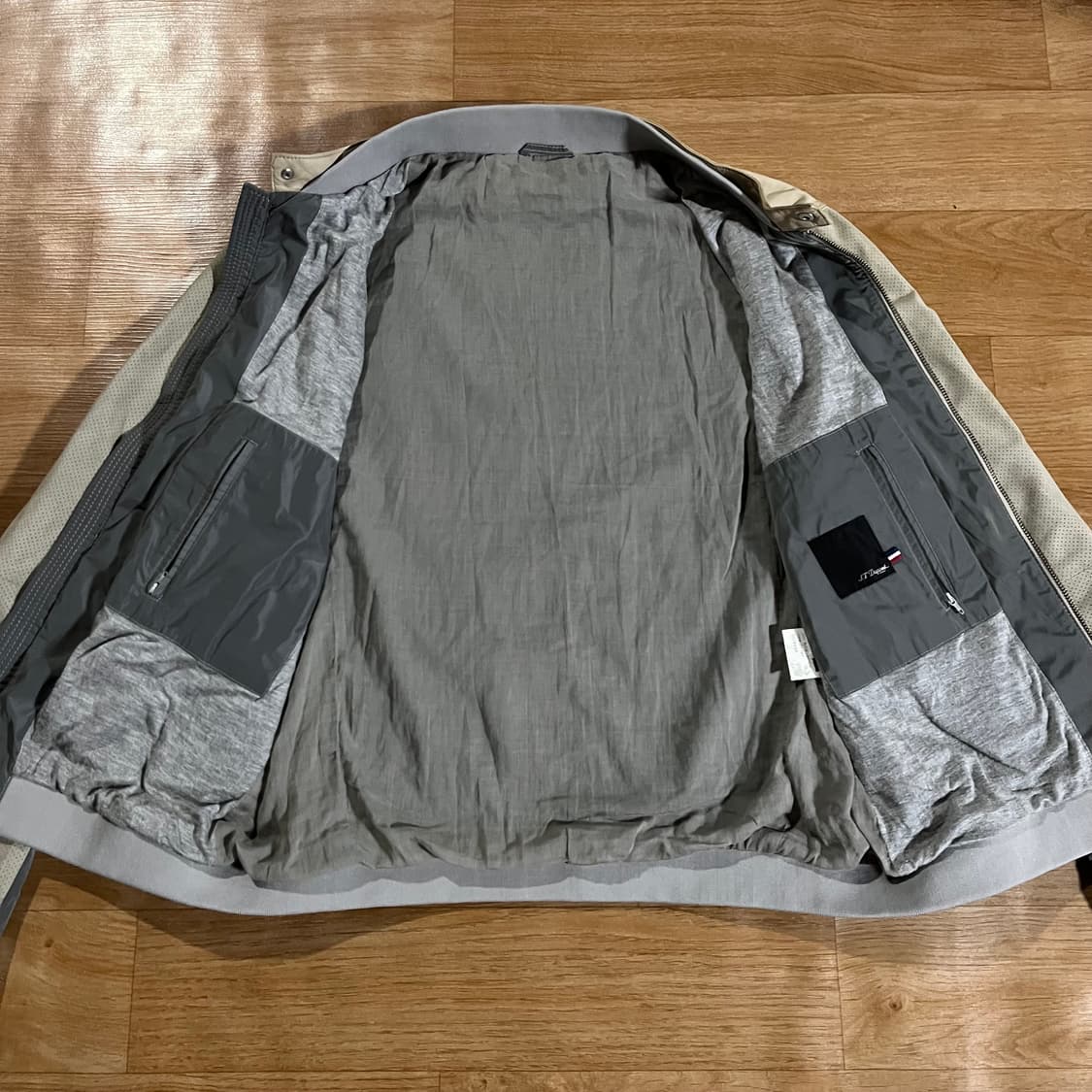 [105] 에스티듀퐁 가죽 블루종 상품이미지6