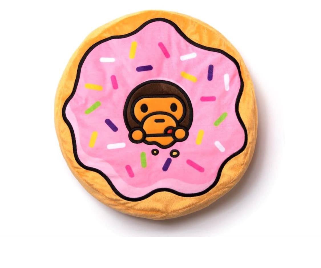 (오더) 베이프 베이비마일로 22FW 쿠션 담요 세트 상품이미지3