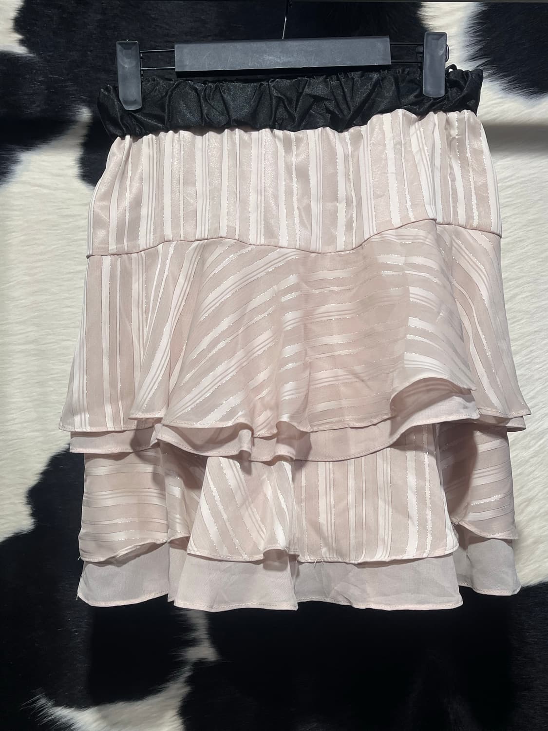 갸루 스트라이프 미니스커트 상품이미지4