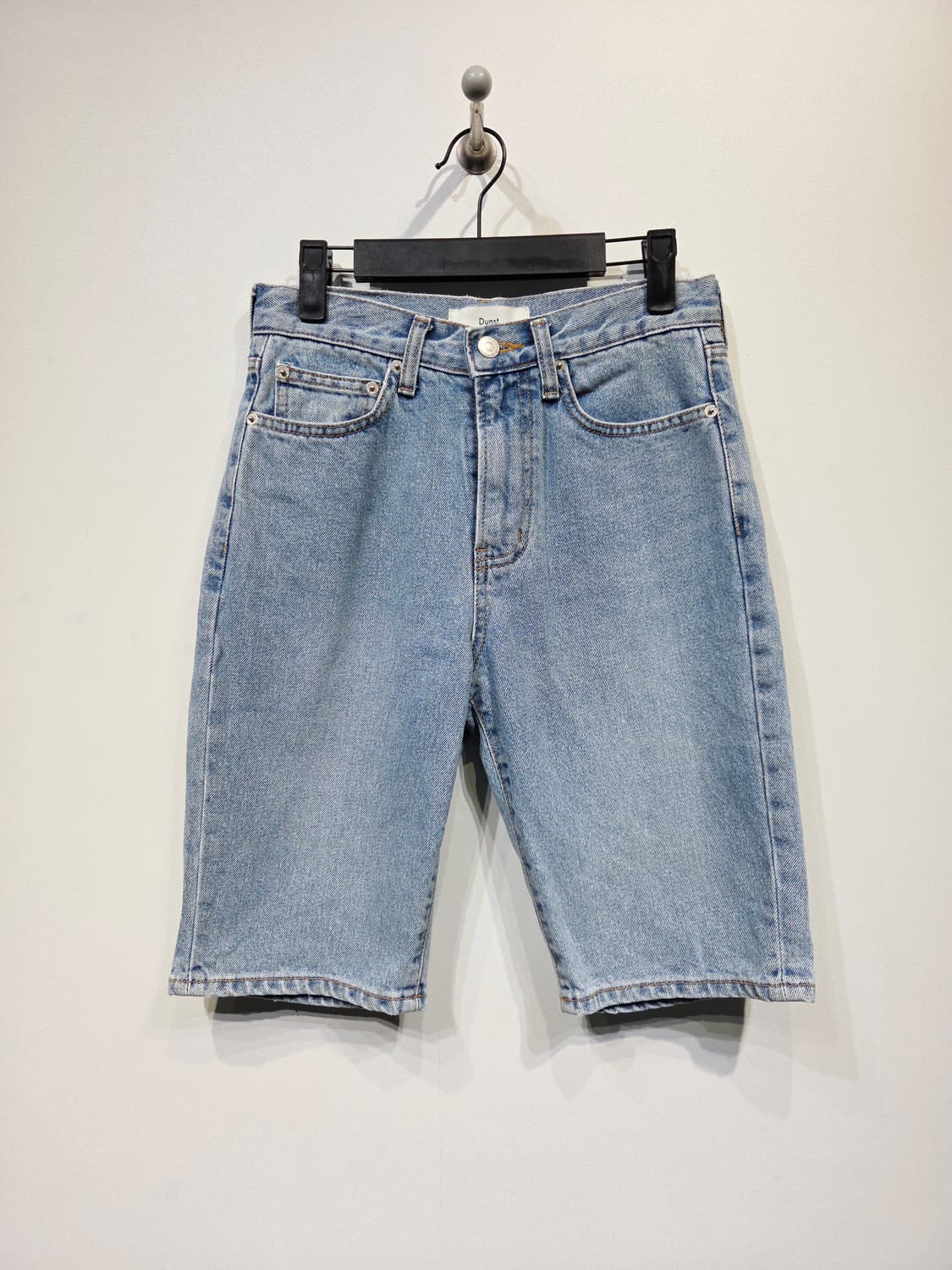 Dunst 던스트 데님 미드 쇼츠 연청 상품이미지2