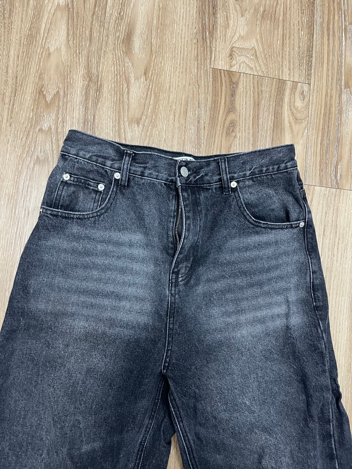 파르티멘토 와이드 흑청바지 31 상품이미지2