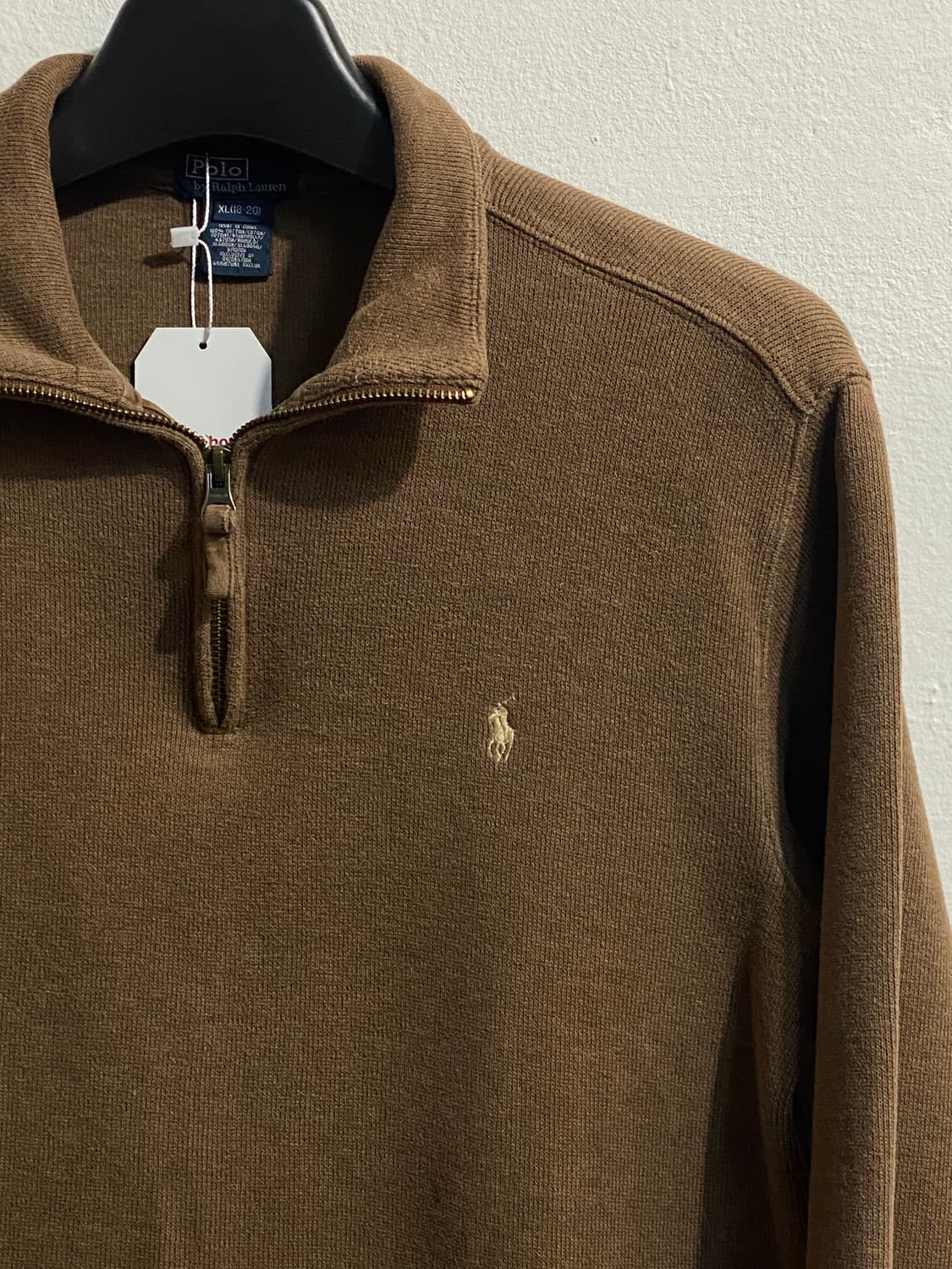 폴로 랄프로렌 코튼 하프 집업 니트 상품이미지5