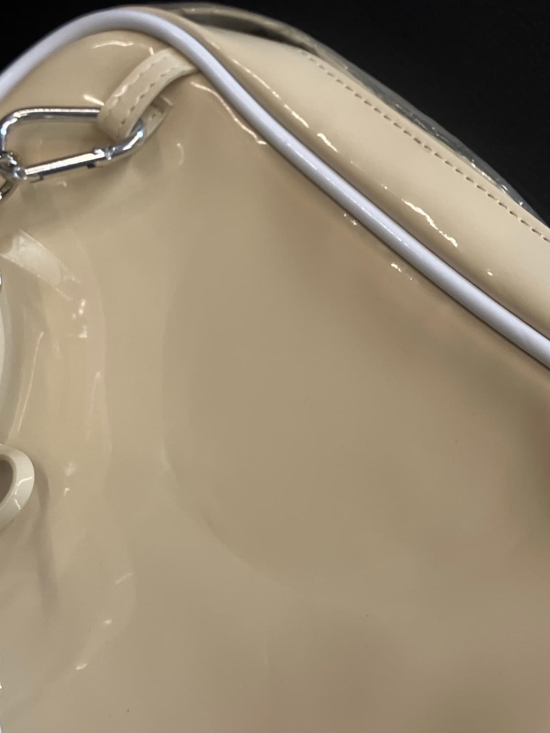 이미스 에나멜 숄더백 코인 퍼스 세트 라이트베이지 #csz3099  상품이미지4