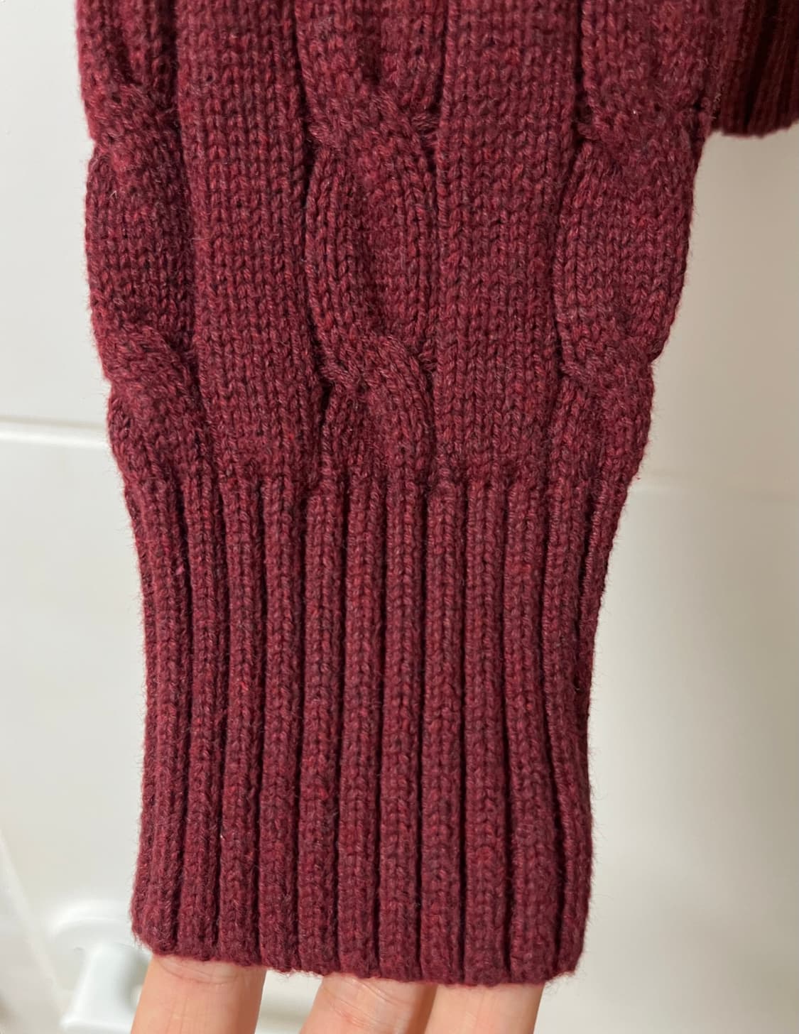 폴로 꽈베기 니트 폴로 케이블 니트 상품이미지6