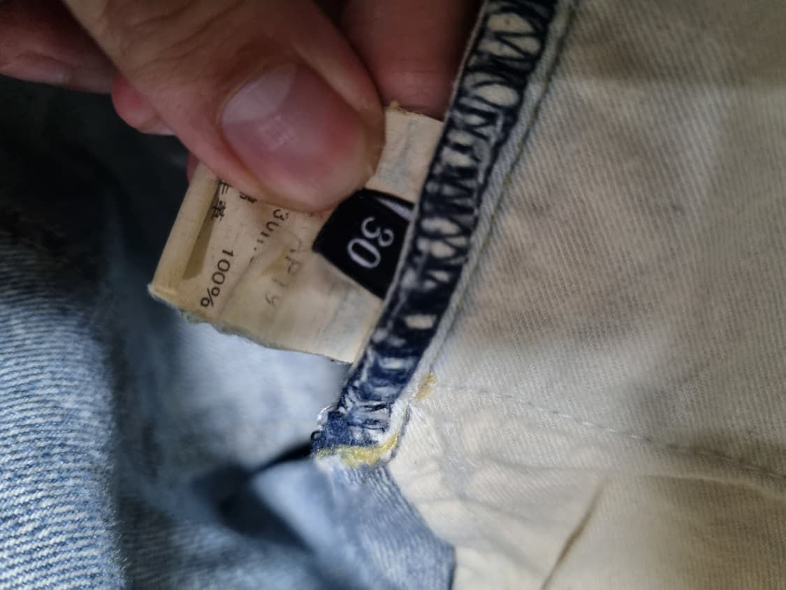 히스테릭글래머 프린팅 스터드 데님 상품이미지7