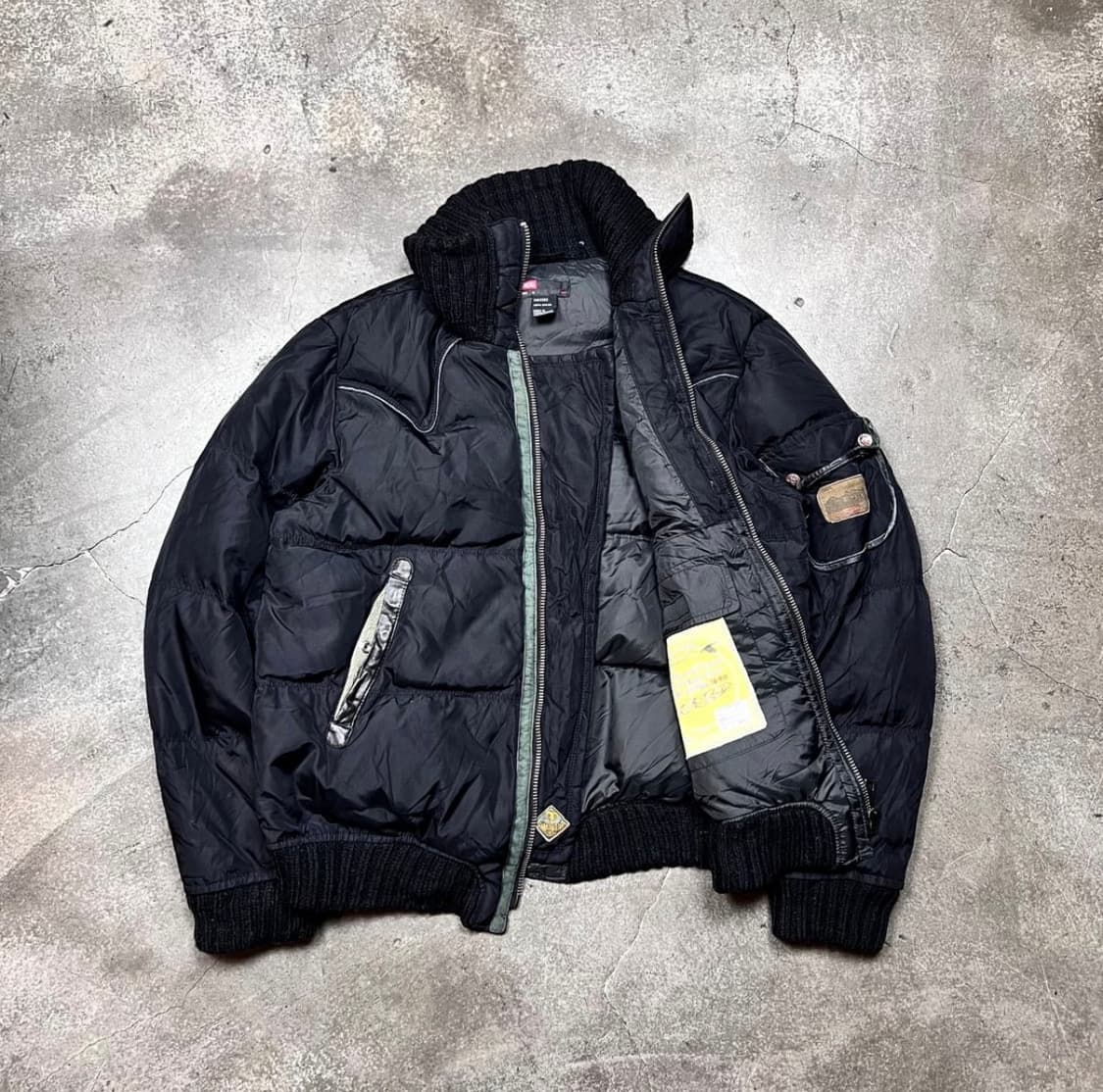 디젤 빈티지 패딩 상품이미지7