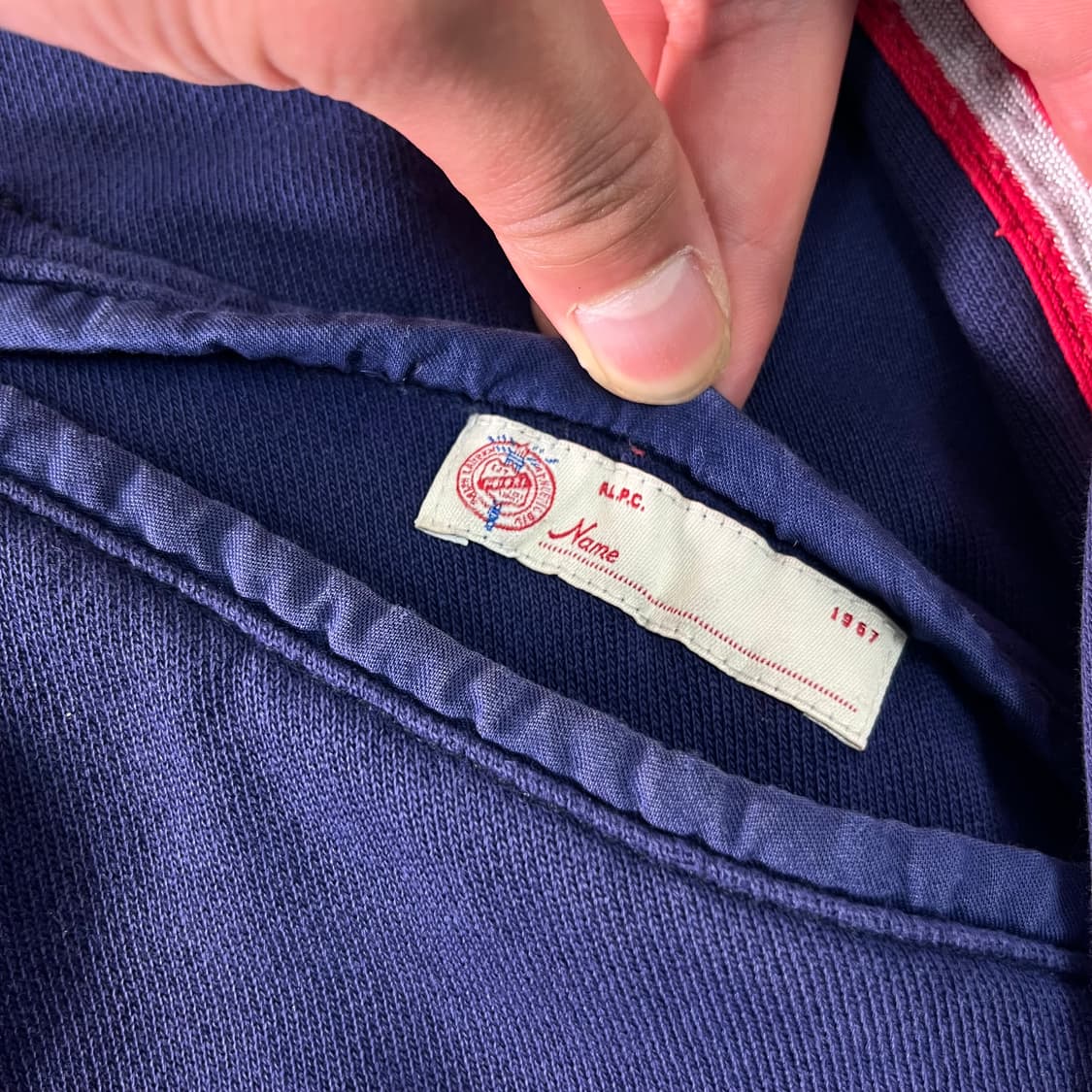 110 폴로랄프로렌 P로고 코튼 에이징 바시티 자켓 상품이미지5