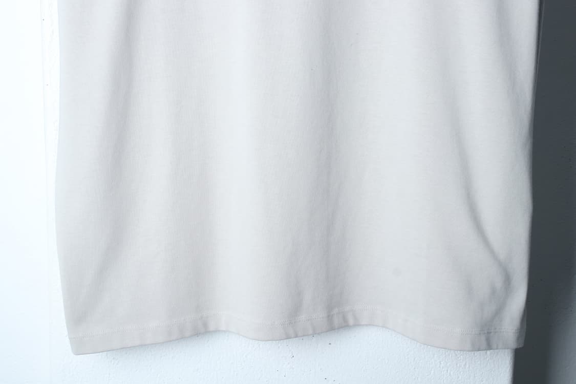 (L-2XL) 인사일런스 반팔 티셔츠 오버핏 베이지 무지-H32821 상품이미지4