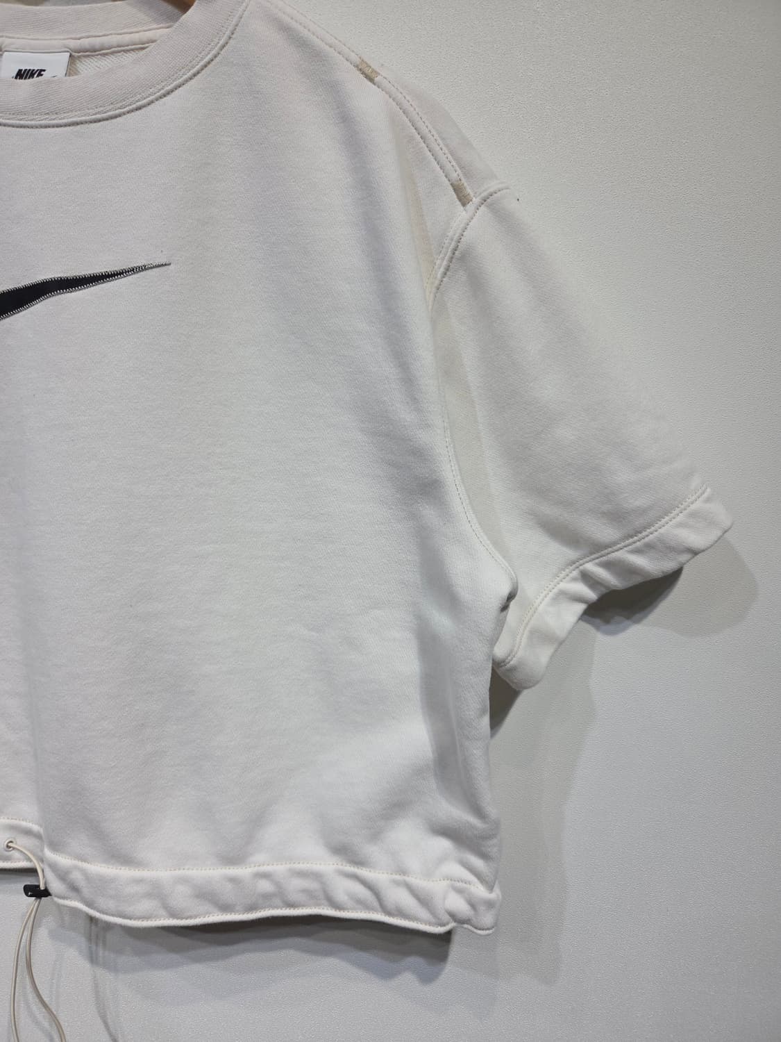 나이키 NSW 스우시 반팔 크롭 맨투맨 상품이미지5