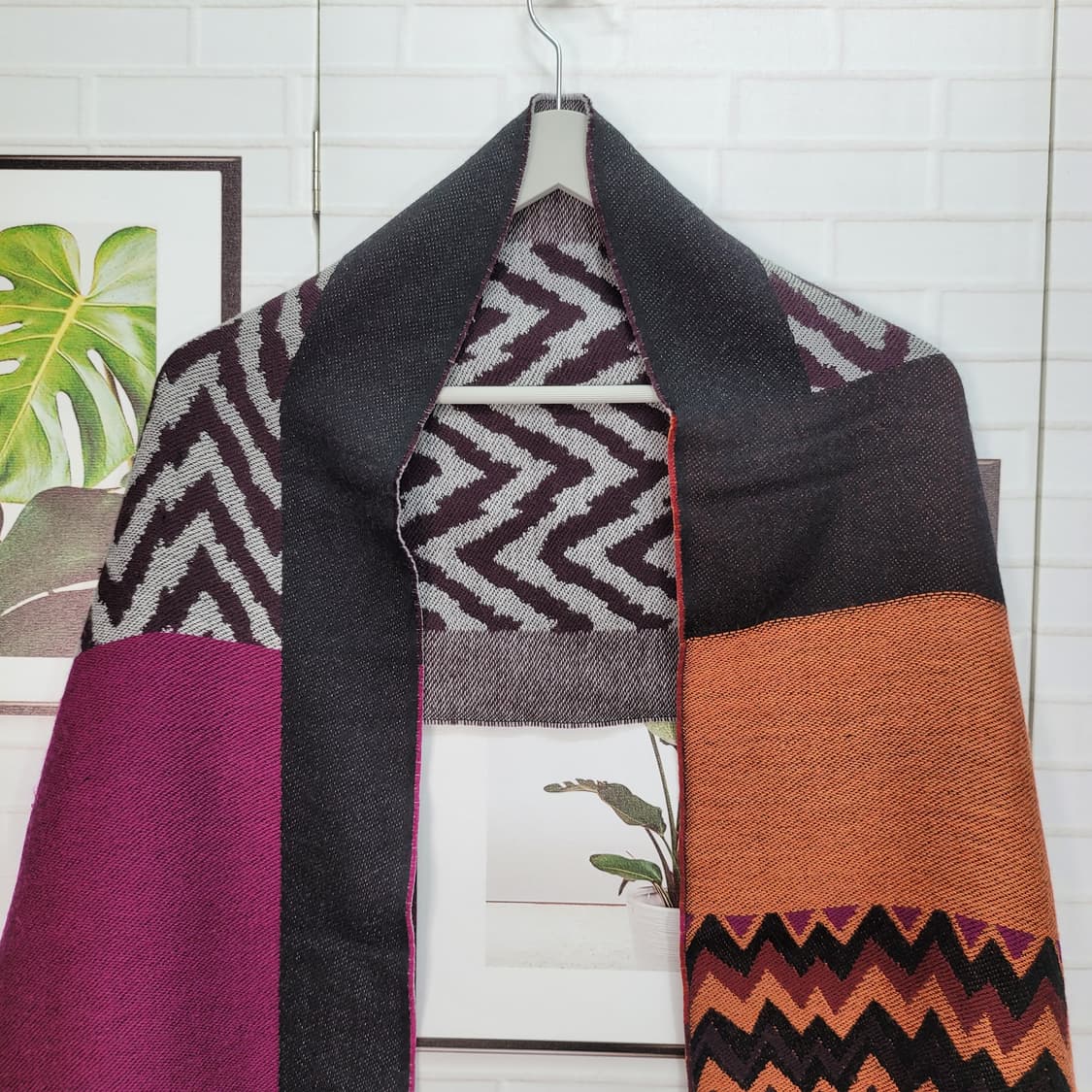 미쏘니 100%라나울 머플러 목도리 스카프 남여공용 상품이미지2