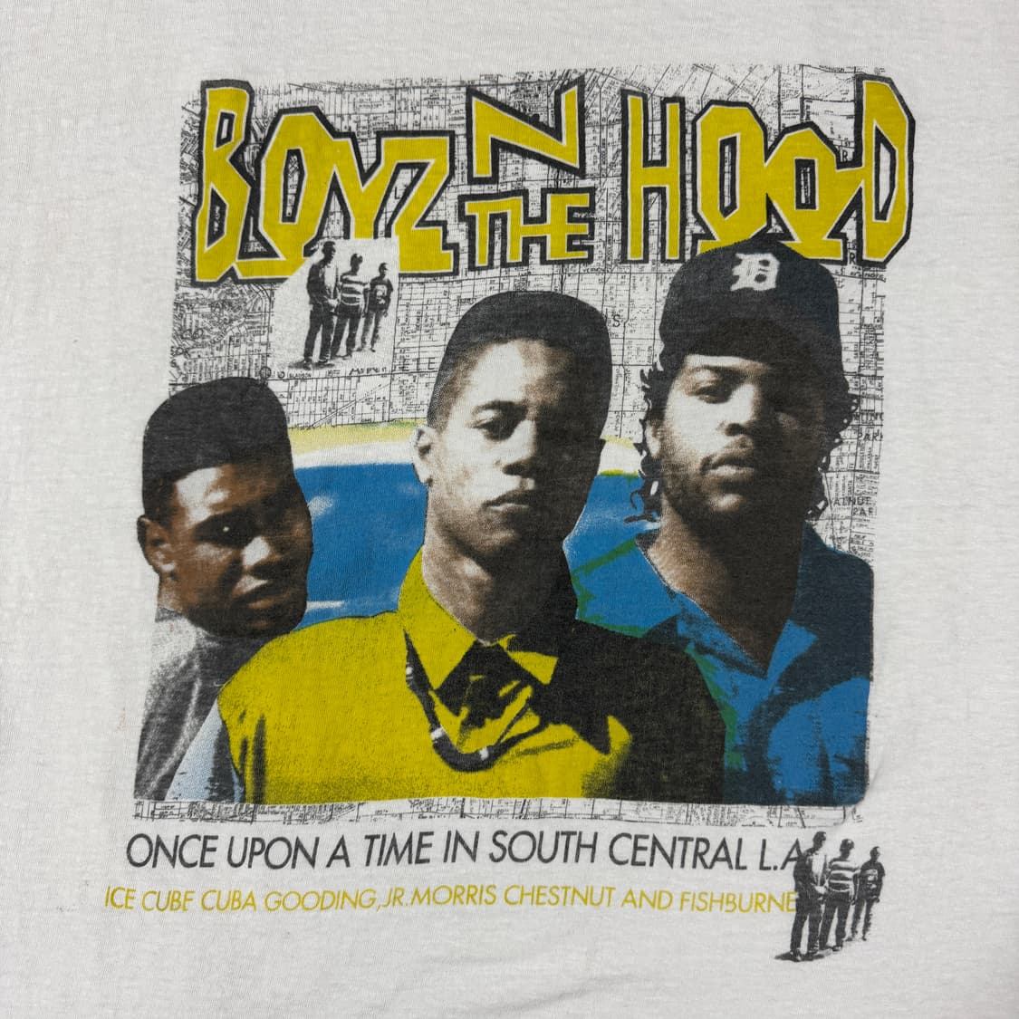 90s Boyz N The Hood 보이즈 앤더후드 무비 프로모 티셔츠 상품이미지3