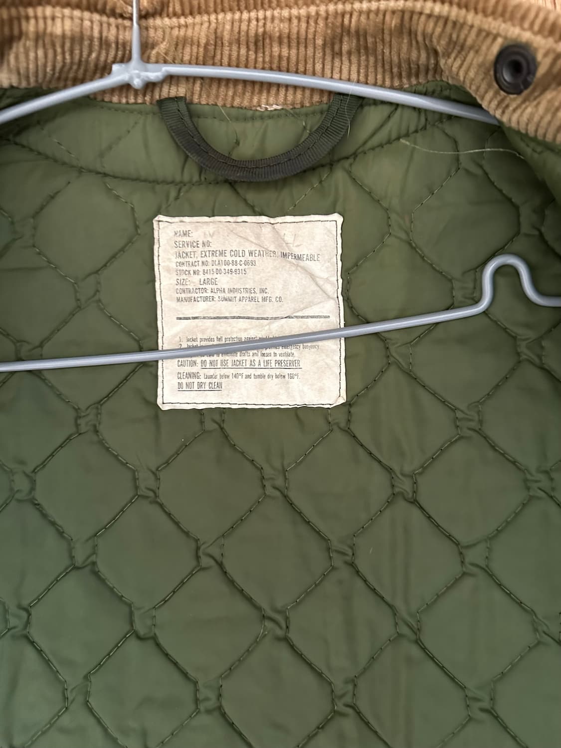 미해군 덱자켓 상품이미지6