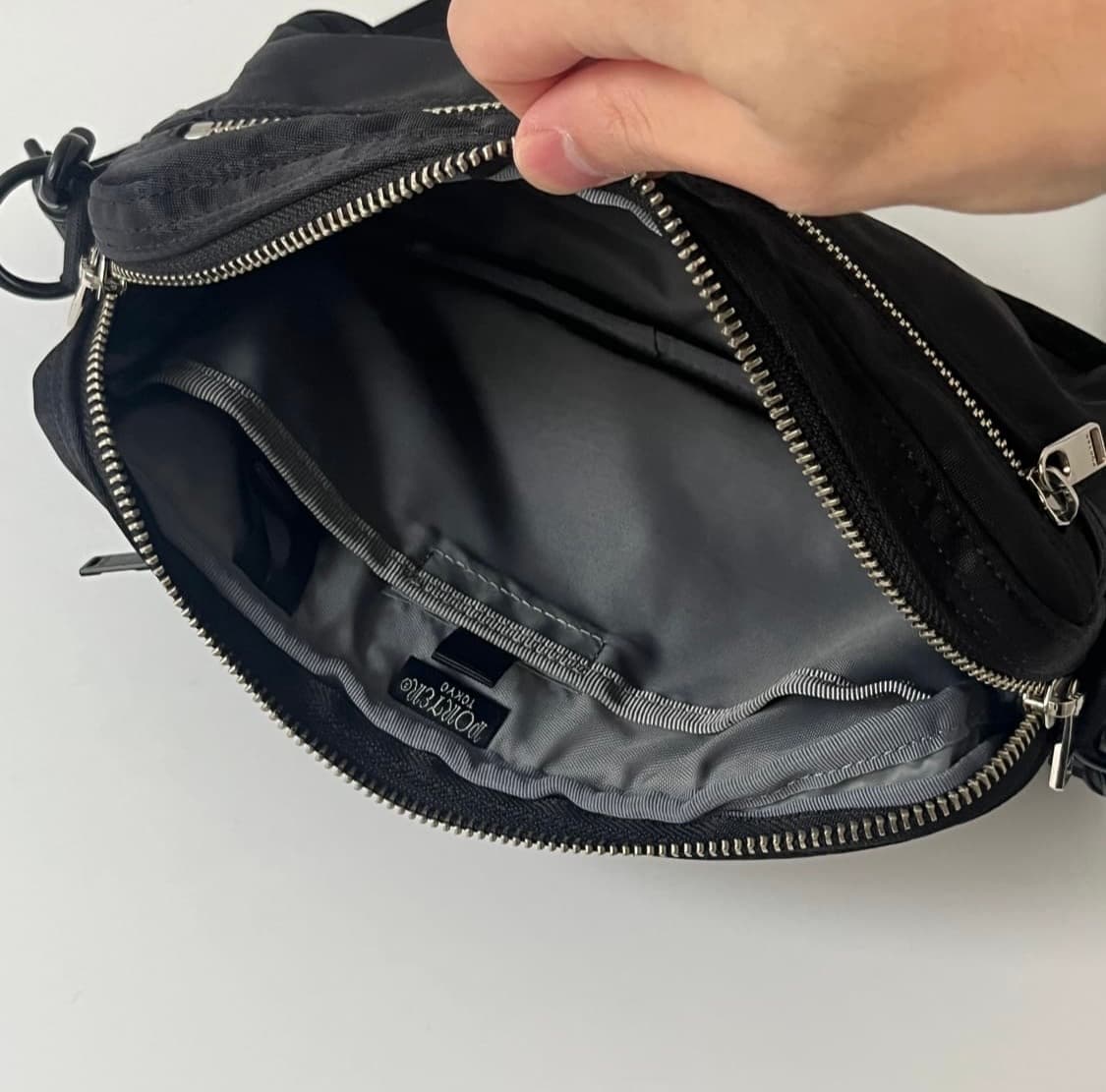 포터 리프트 숄더백 블랙 상품이미지7
