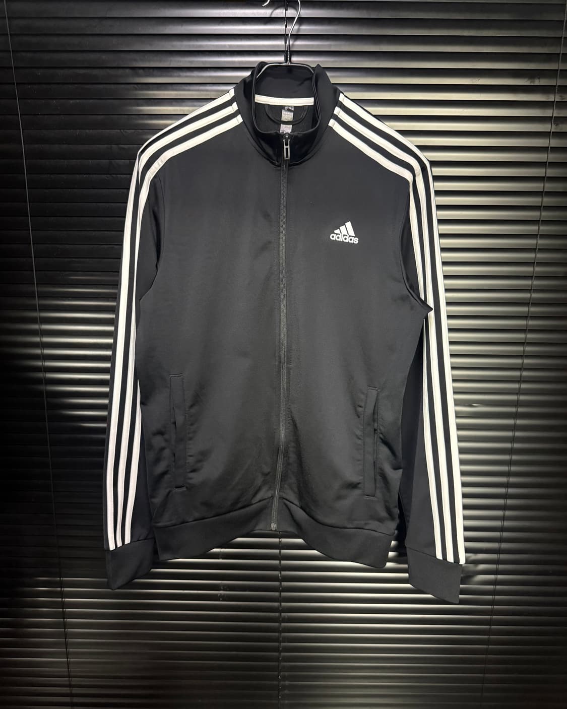 아디다스 검흰 블랙 화이트 트랙탑 져지 저자 집업 파이어버드 올드스쿨 L 상품이미지1