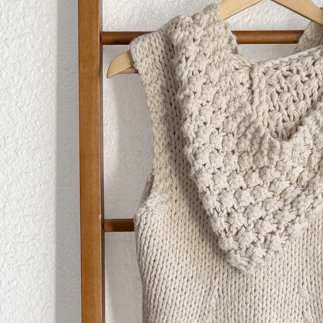 스노우포크 퍼 니트 베스트 상품이미지5