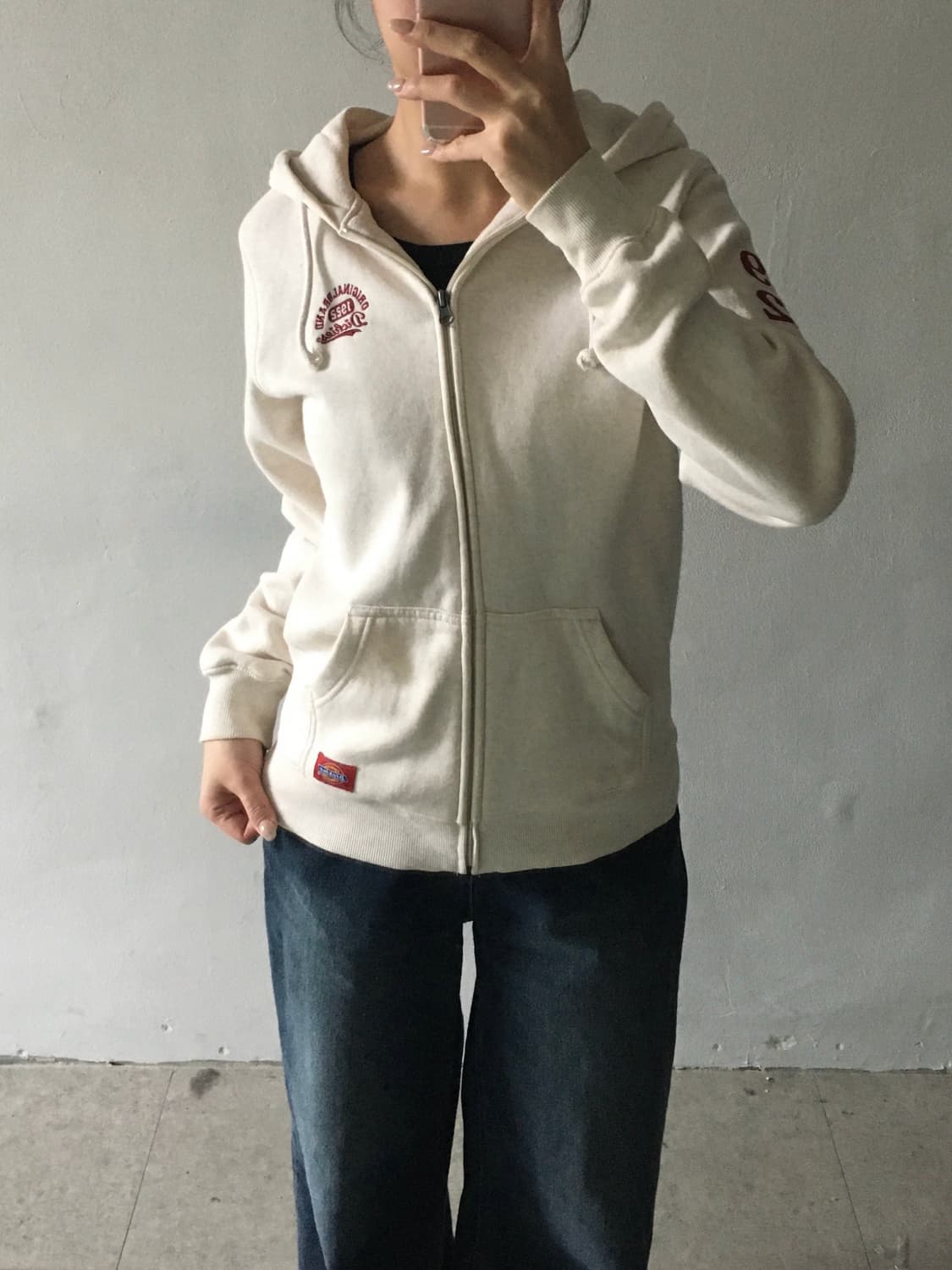 디키즈 자수 후드집업 상품이미지1