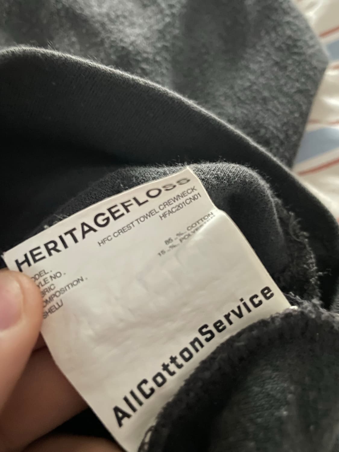 (L) 헤리티지플로스 테리 맨투맨 상품이미지5