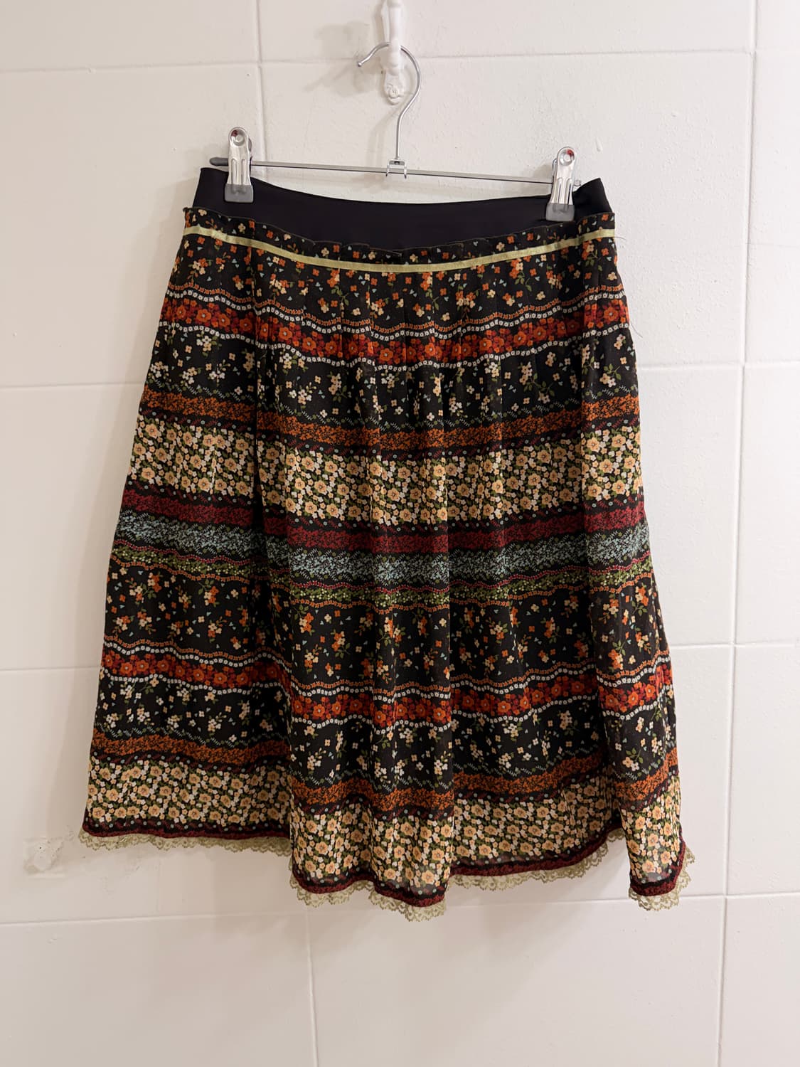 빈티지 카키 그런지 소녀 이너 코디 세트 상품이미지7