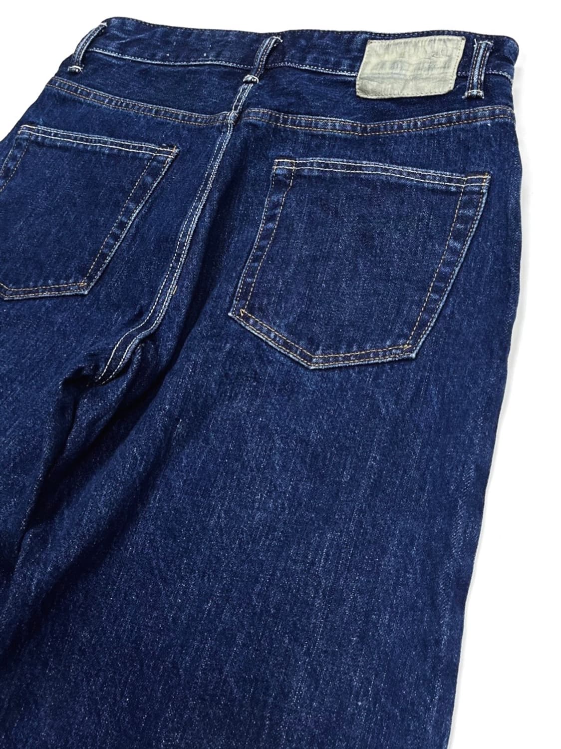 Stock 5P 셀비지 진 다크 블루 상품이미지5