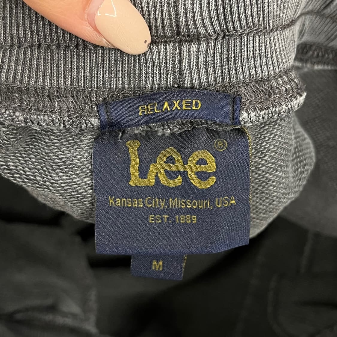 [정품/M] 리 릴렉스핏 트레이닝 바지 b14 상품이미지8