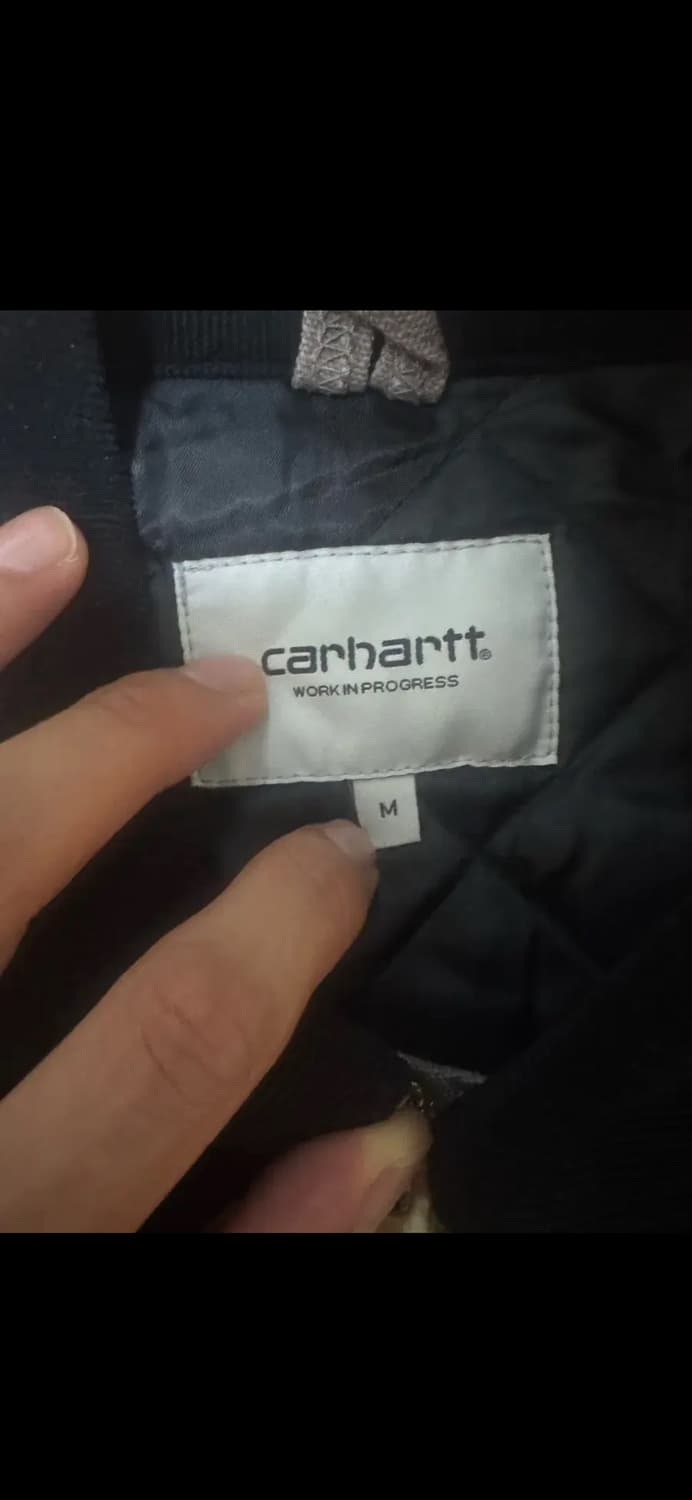 칼하트 WIP OG 산타 페 자켓 바리스타 에이지드 캔버스 - 윈터 상품이미지2