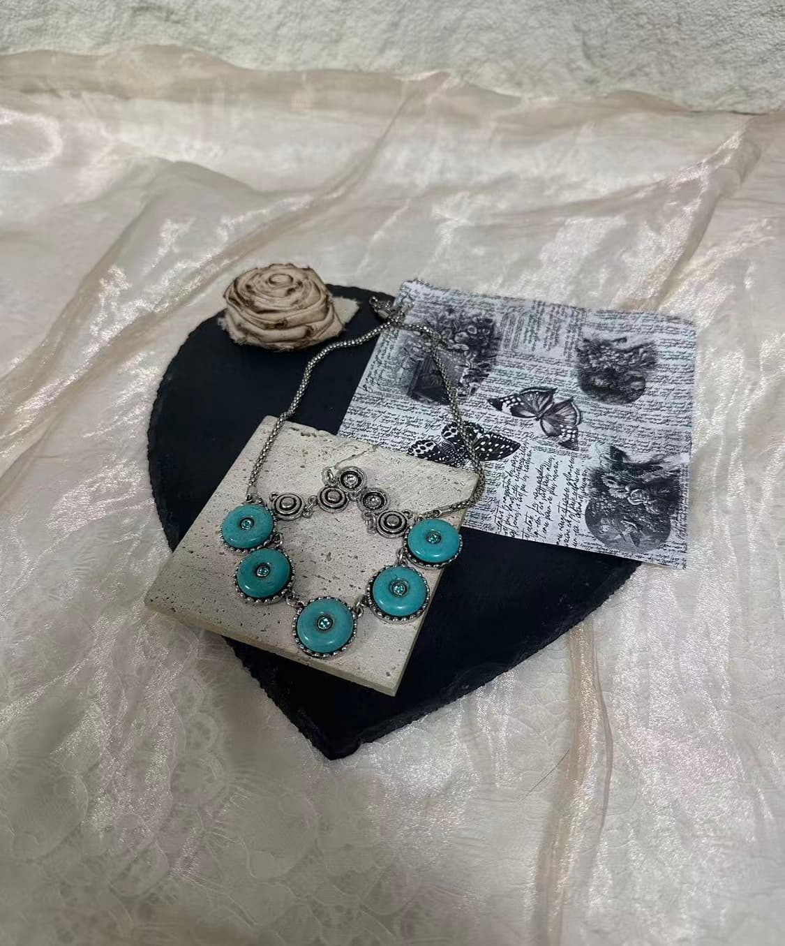 빈티지 터키석 목걸이 상품이미지2