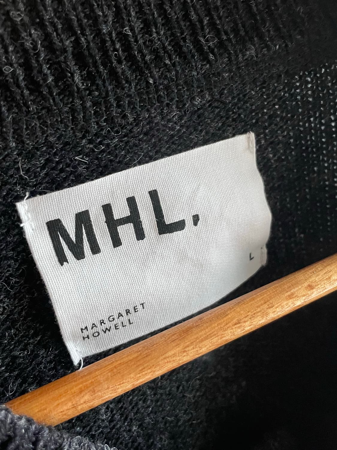 MHL 마가렛호웰 파인 셔틀랜드 울 가디건 L 상품이미지4