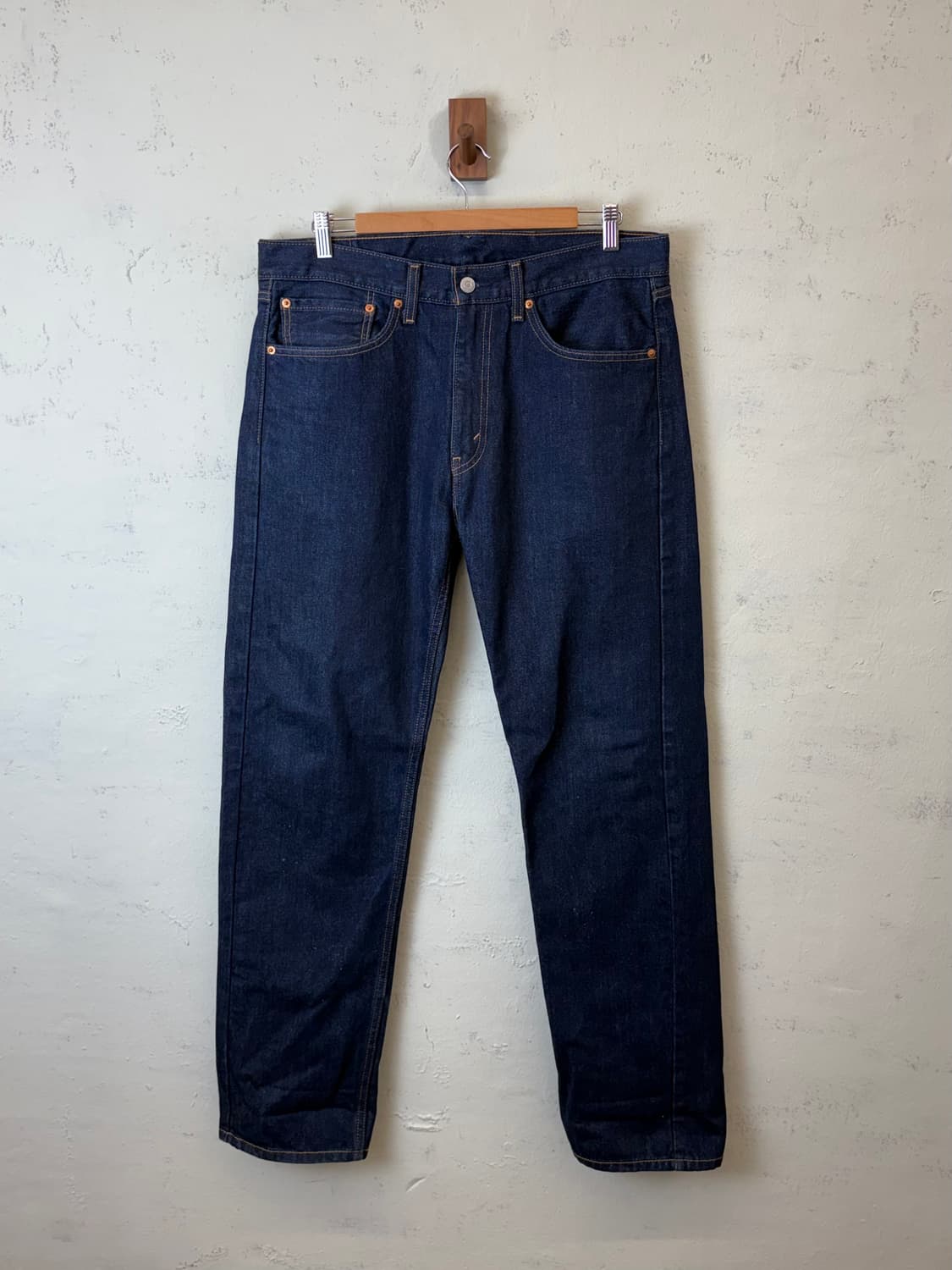 리바이스 505 진청 데님팬츠 상품이미지2