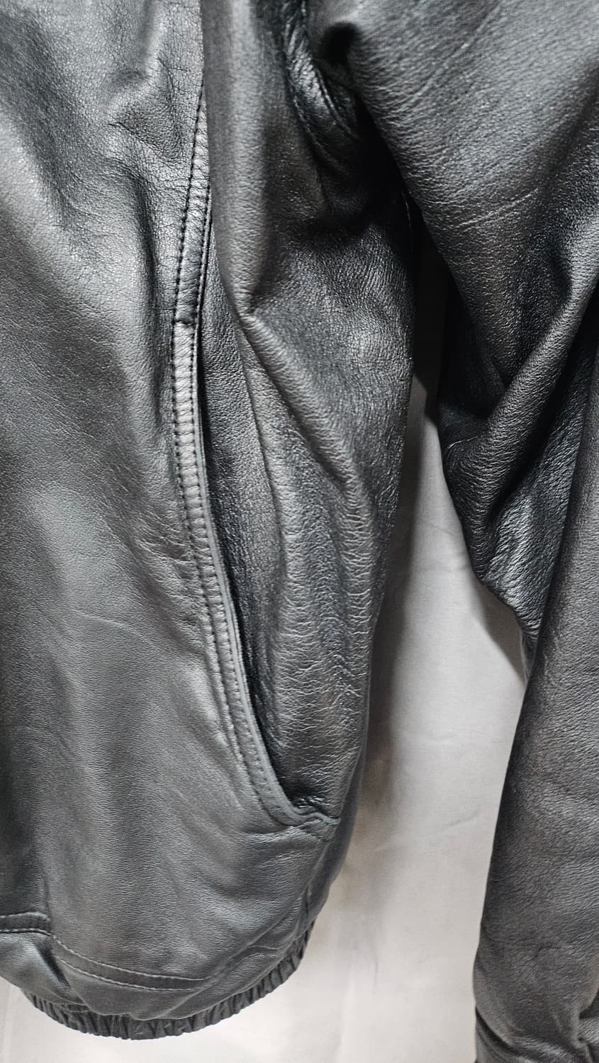 가죽 봄버 자켓  상품이미지7