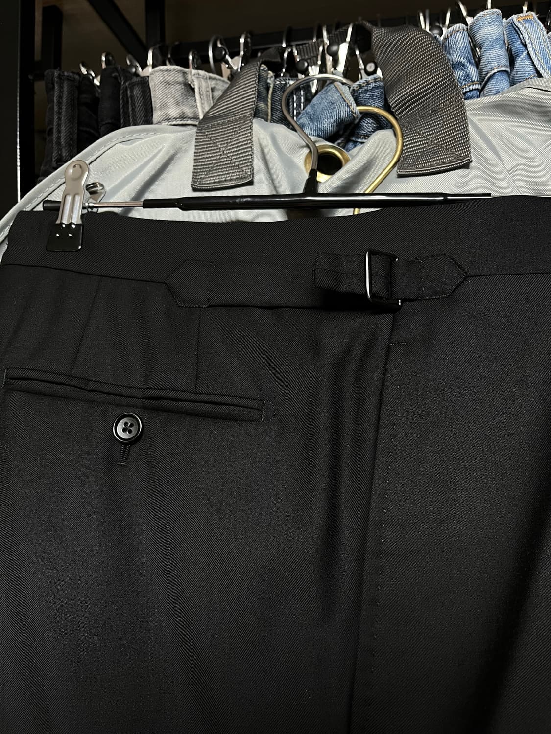 톰포드 쉘튼 블랙 수트 46R 상품이미지9