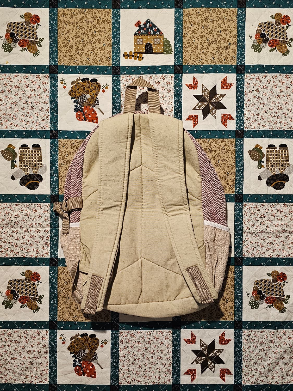 베이지 히피 모리백팩 상품이미지2