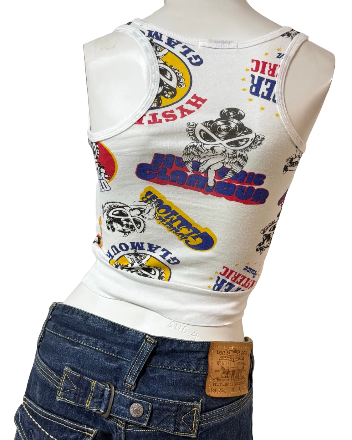 히스테릭 미니 그래픽 슬리브리스 상품이미지7