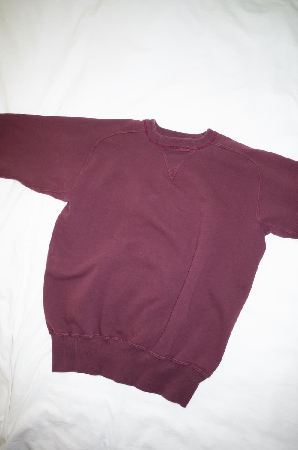 웨어하우스 스웻 버건디 44사이즈 상품이미지2