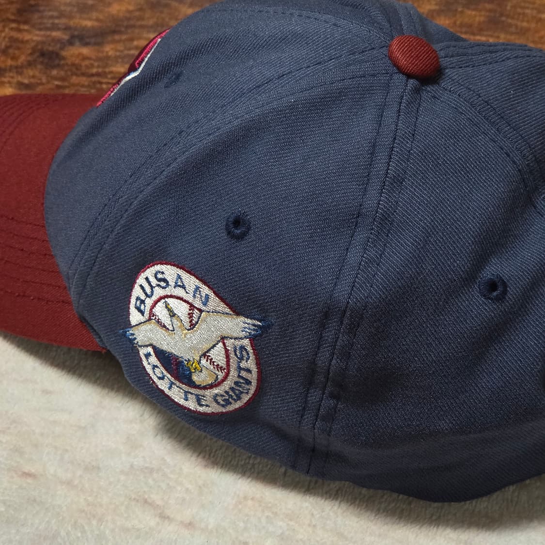 부산 롯데 자이언츠 네이비 볼캡 상품이미지3