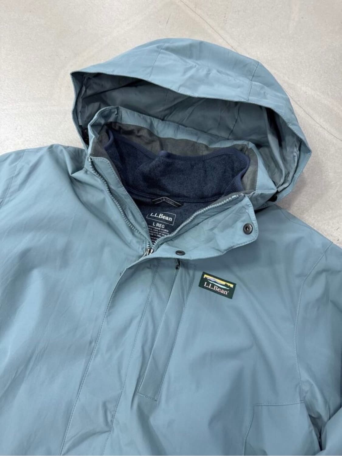 엘엘빈 자켓 블루 L 상품이미지3