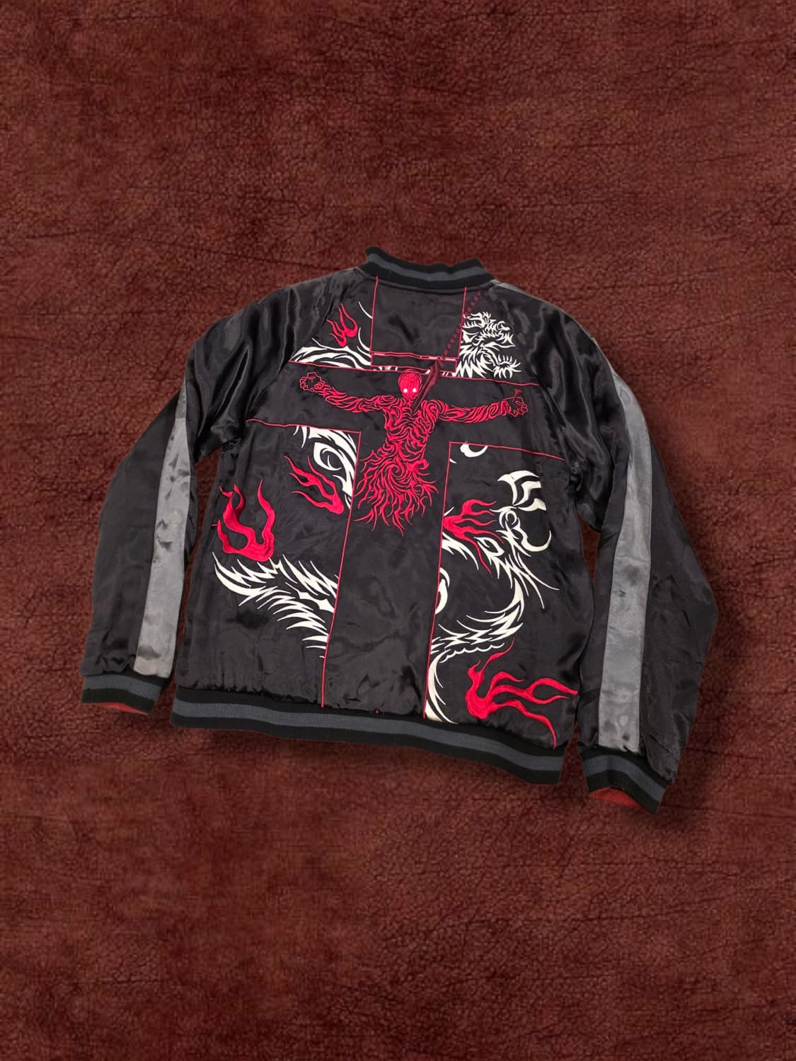 미야비 무스비 X 에반게리온 리버시블 스카잔 상품이미지6