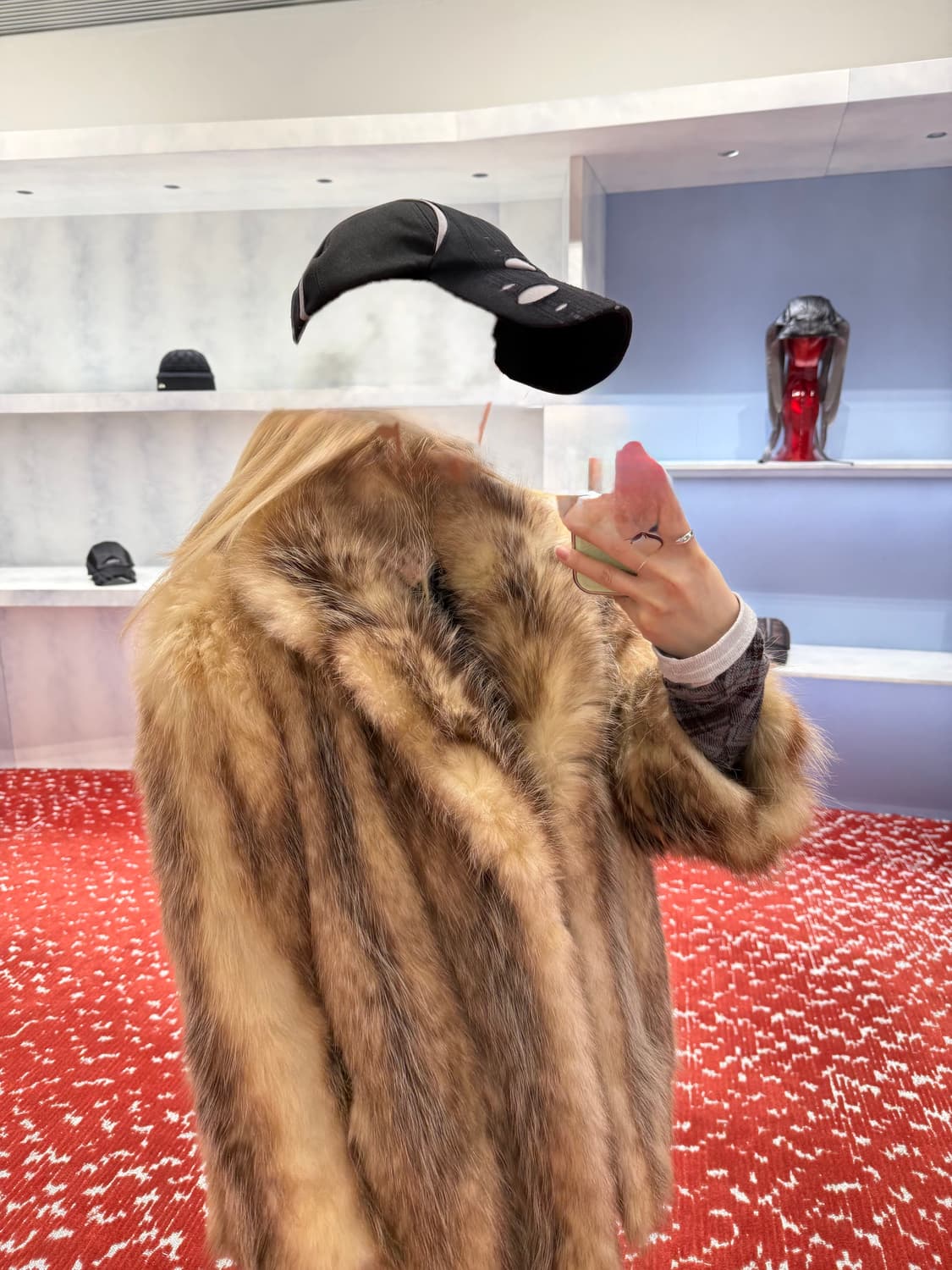 빈티지 리얼 퍼자켓 상품이미지1