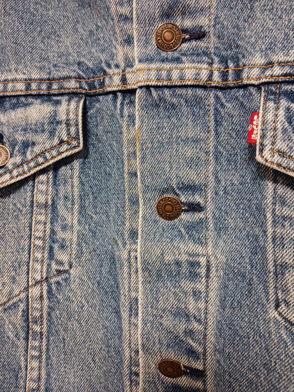 리바이스 90~00S 트러커데님자켓 희귀인기 70507 상품이미지5
