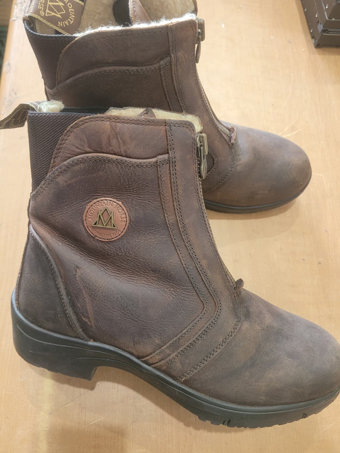 승마 마운틴 호스 패독 부츠 브라운 EUR 40 상품이미지2