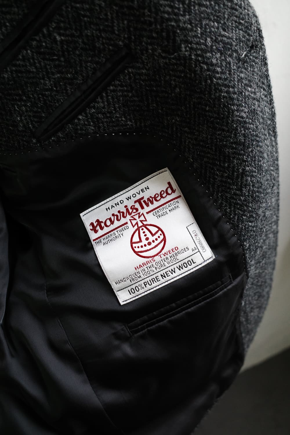 해리스 트위드 투버튼 블레이져 상품이미지8