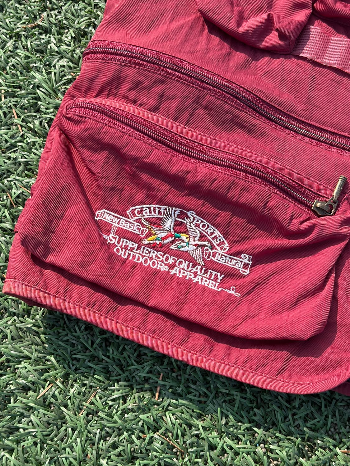 90s 올드 Califf 빈티지 아웃도어 피싱 베스트 100 상품이미지5