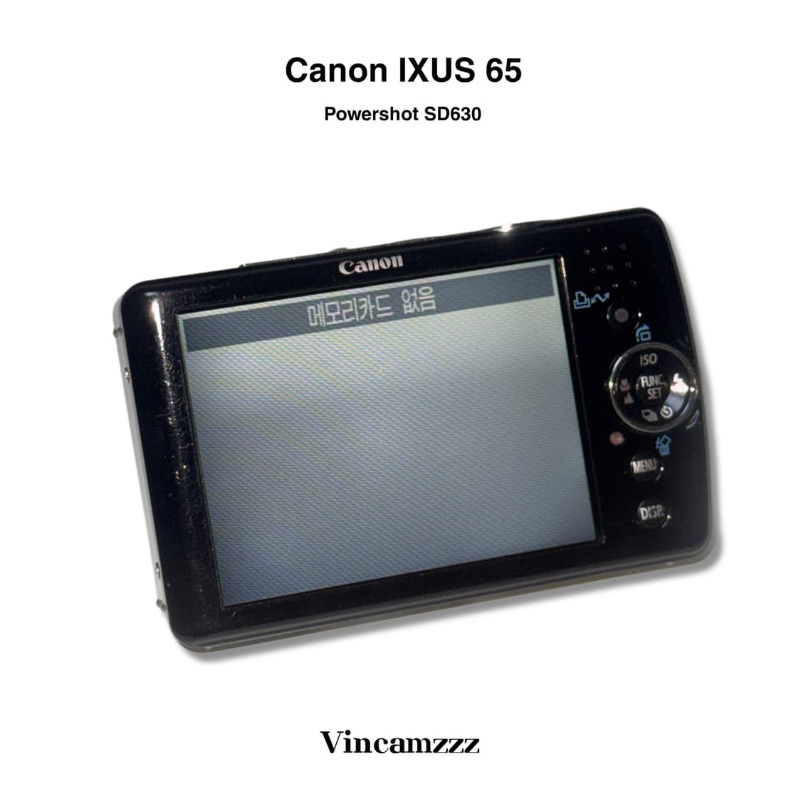 Canon 캐논 익서스 IXUS 65 (파워샷630) 디지털카메라 상품이미지4