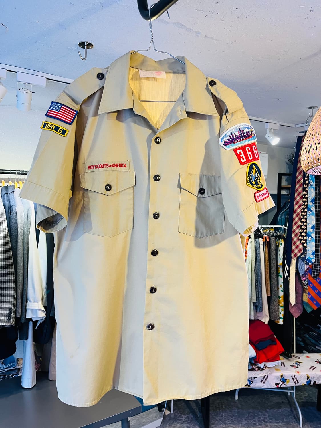 보이스카웃 유니폼셔츠(미국제) 상품이미지1