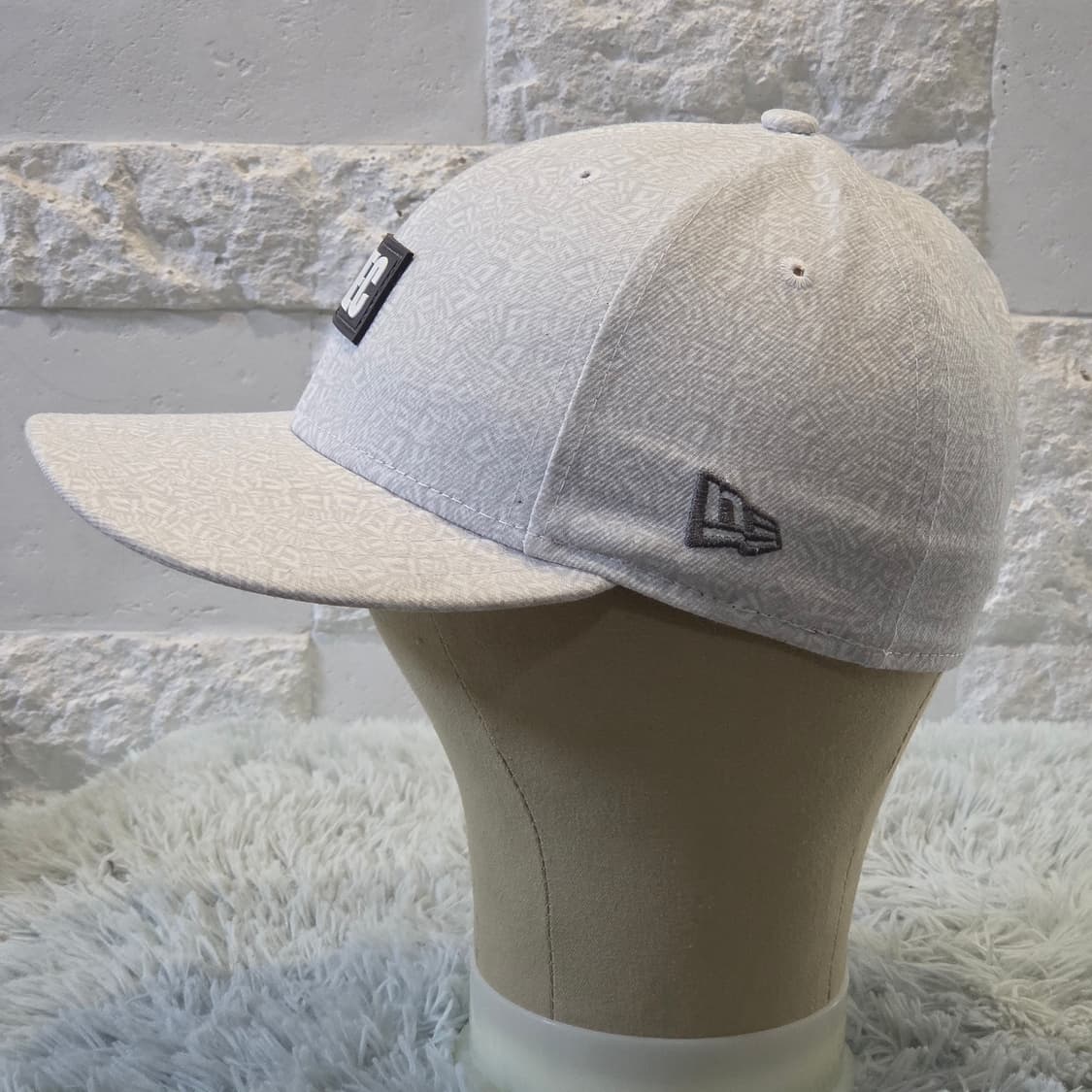 L6-7:뉴에라 59피프티 NEC 로우 프로파일 캡 라이트그레이 56.8 상품이미지4