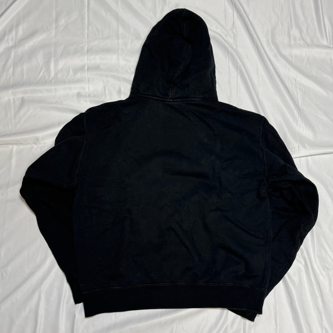 [S] 나이키 x 스투시 NRG RA 워시드 풀오버 후드 블랙 상품이미지5