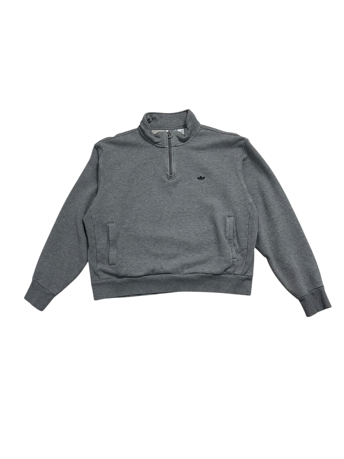아디다스 마크곤잘레스 하프집 스웻셔츠 그레이 상품이미지2