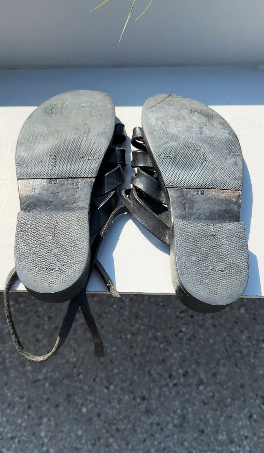 Ma+ Maurizio Amadei Black Leather Sandal 상품이미지3