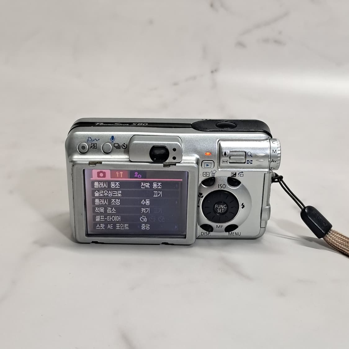 레트로 감성! 캐논 파워샷 PowerShot S80 빈티지 디카 상품이미지7